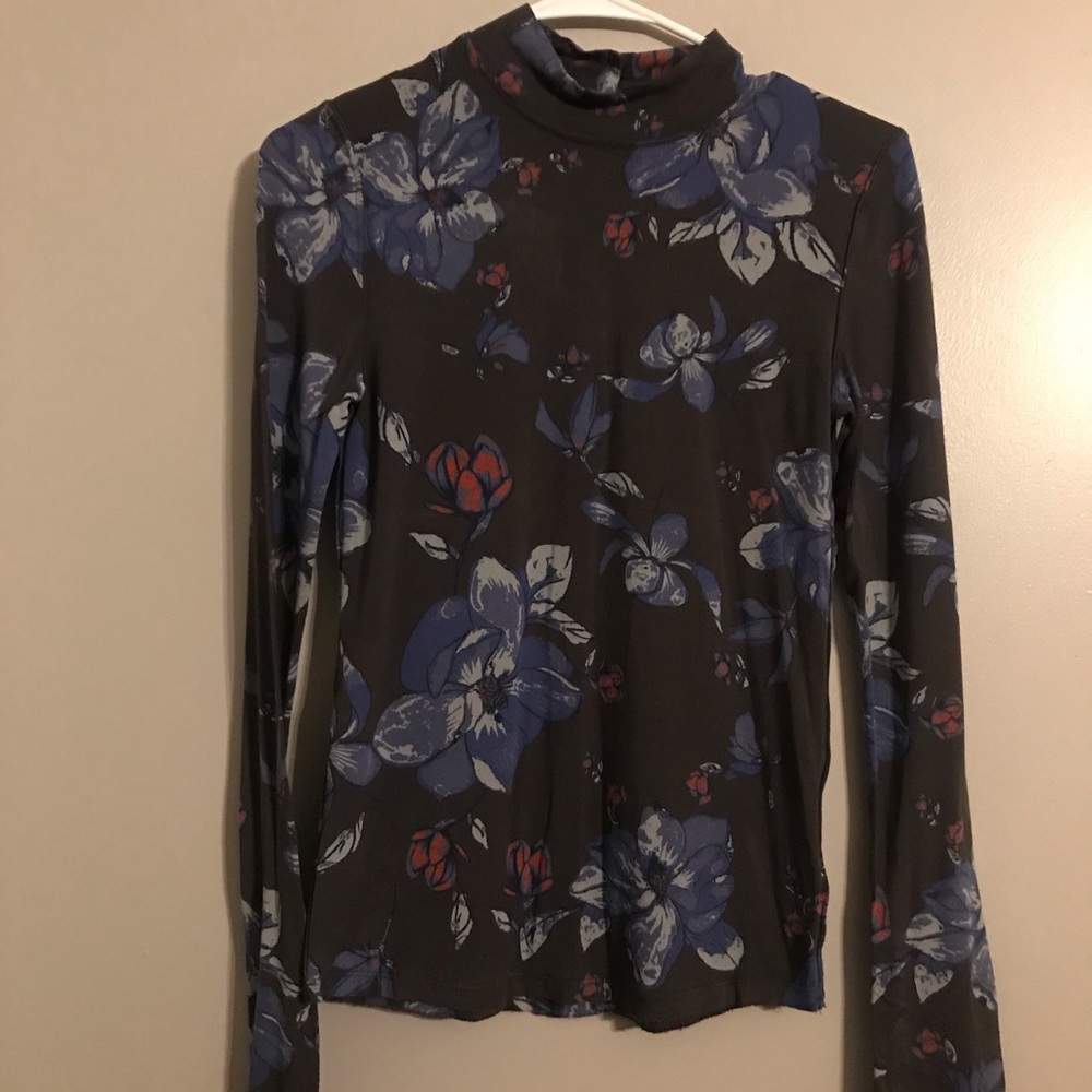 Free People Floral Top